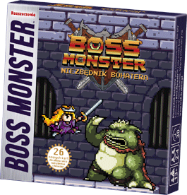 Recenzja gry karcianej Boss Monster - Niezbędnik Bohatera od wydawnictwa Trefl Joker Line Konwenty Południowe