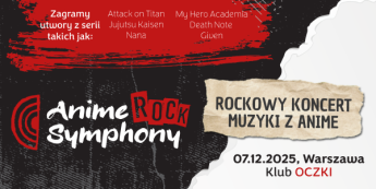 Konwent Anime Symphony Rock 2025 - krótki baner