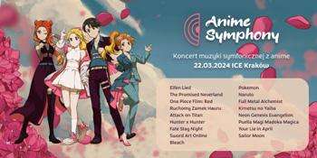Koncer Anime Symphony 2023 - krótki baner