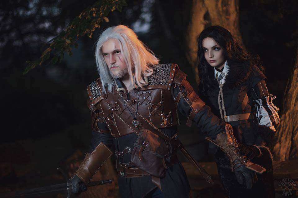 Yennefer and Geralt from Rivia - The Witcher by Idragonss