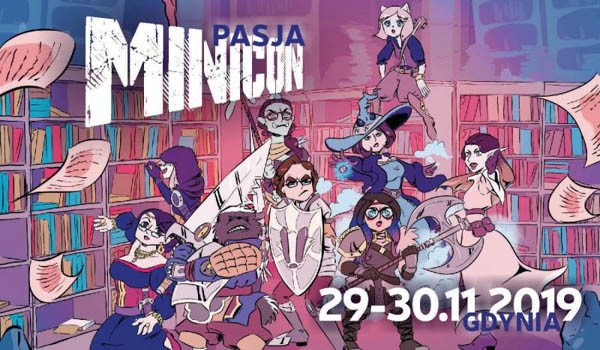 Banner konwentu Pasja MiniCon