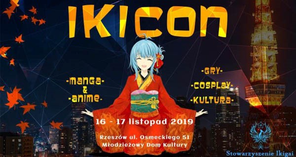 logo konwentu mangi i anime Ikicon