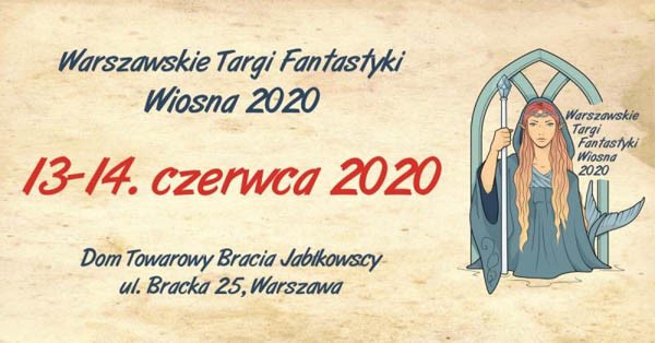 Baner Warszawskich Targów Fantastyki 2020