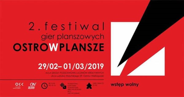 II Festiwal Gier Planszowych OSTROwPLANSZE - Konwenty Południowe