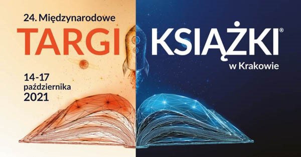 Banner targów książki w Krakowie