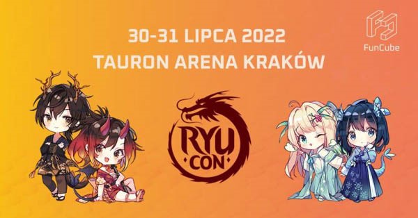 Baner konwentu Ryucon 2022