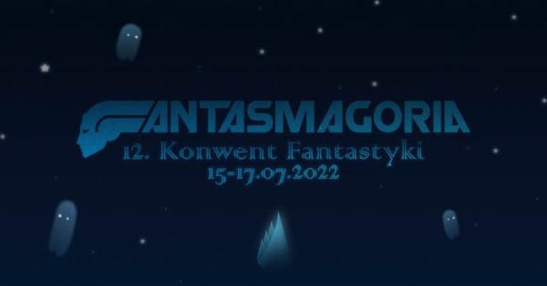 Baner konwentu fantastyki Fantasmagoria 2022