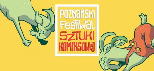 Baner Poznańskiego Festiwalu Sztuki Komiksowej