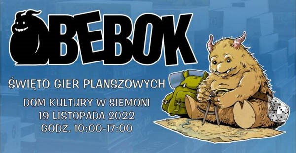 Bebok - święto gier planszowych 2022 - Konwenty Południowe