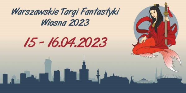 Baner Warszawskich Targaów Fantastyki Wiosna 2023