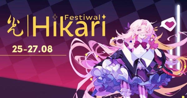 Banner festiwalu Hikari 2023