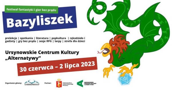Bazyliszek – festiwal fantastyki i gier bez prądu - Konwenty Południowe