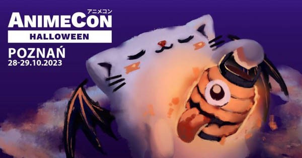 Baner konwentu AnimeCon Halloween 2023