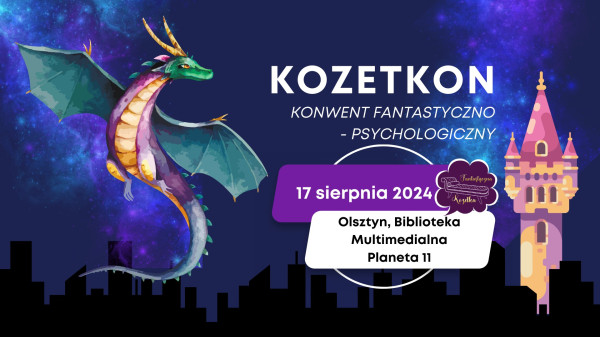 Baner konwentu Kozetkon 2024