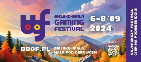 Bielsko Biala Gaming Festiwal - baner