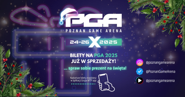 PGA – Poznań Game Arena 2025 - Konwenty Południowe PGA – Poznań Game Arena 2025 - Konwenty Południowe