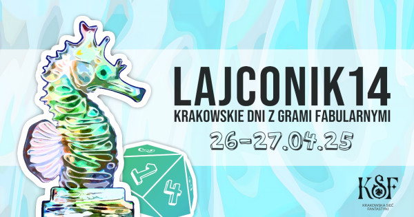 Banner Lajconik Krakowskie Dni z Grami Fabularnymi 2025