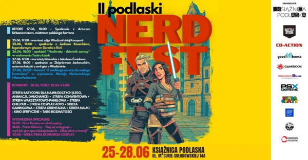 II Podlaski Nerd Fest 2025 - Konwenty Południowe II Podlaski Nerd Fest 2025 - Konwenty Południowe