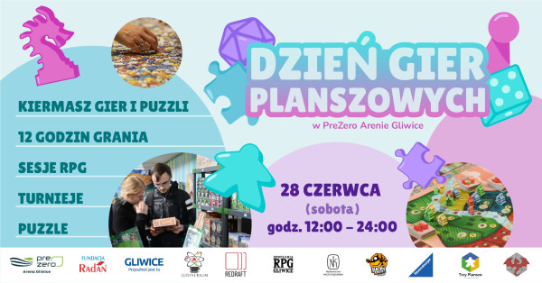 Dzień Gier Planszowych w PreZero Arenie Gliwice - Konwenty Południowe