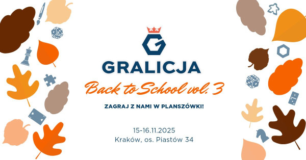 Gralicja 2025 - krakowskie spotkanie przy grach planszowych 2025! - Konwenty Południowe