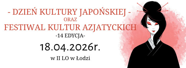 Dzień Kultury Japońskiej oraz Festiwal Kultur Azjatyckich 2026 - baner