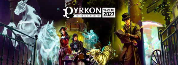 Baner festiwalu fantastyki Pyrkon 2027
