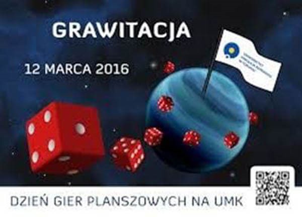 GRAWITACJA 2016 – Dzień Gier Planszowych na UMK - Konwenty Południowe