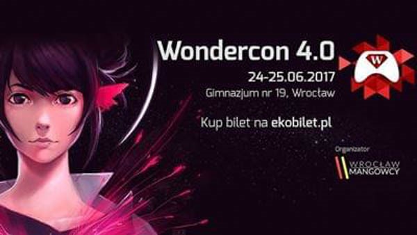 Logo konwentu Wondercon 4.0
