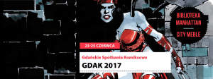 Logo Gdańskich spotkań z Komiksem GDAK