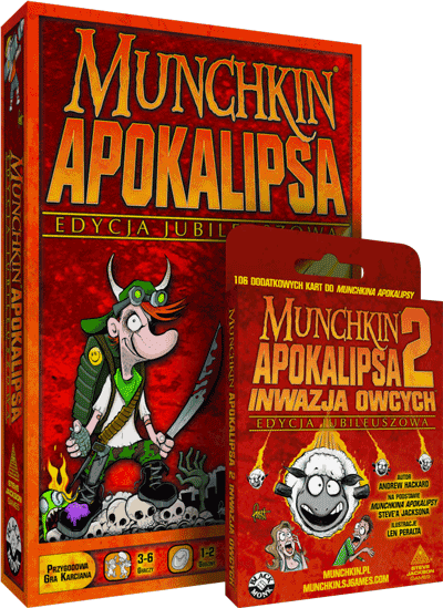 Okładka munchkin apokalipsa jubileusz