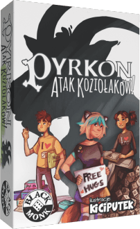 Recenzja gry planszowej Pyrkon Atak Koziołaków wydawnictwa Black Monk