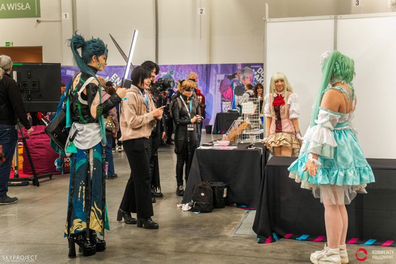 stoisko cosplay magnificon krakow