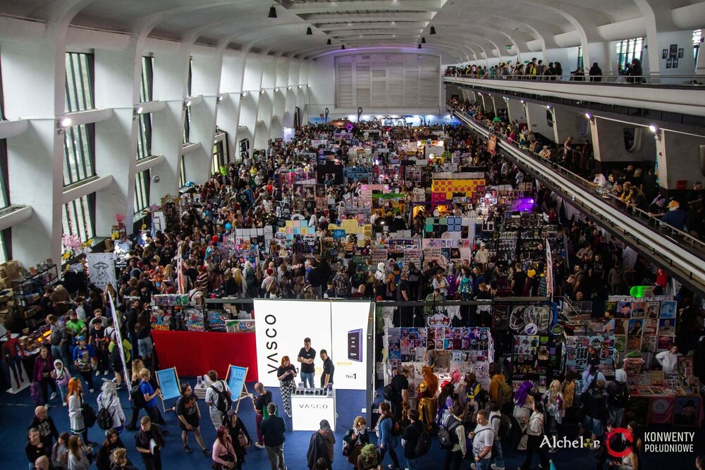 hala wystawcow na fantasy and magic con