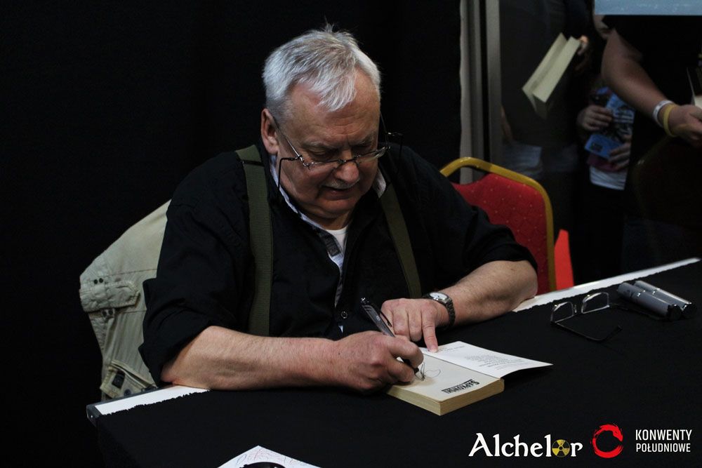 Andrzej Sapkowski na Warsaw Comic Con: Spring Edition